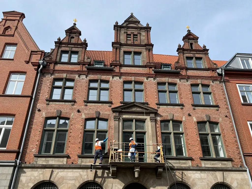 Altbausanierung Hamburg Fassade historisches Gebäude