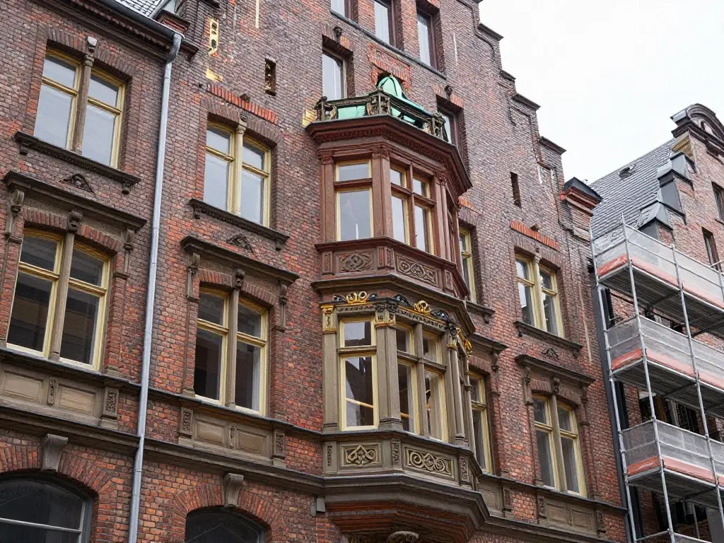 Altbausanierung in Hamburg unter Erhaltung historischer Bausubstanz