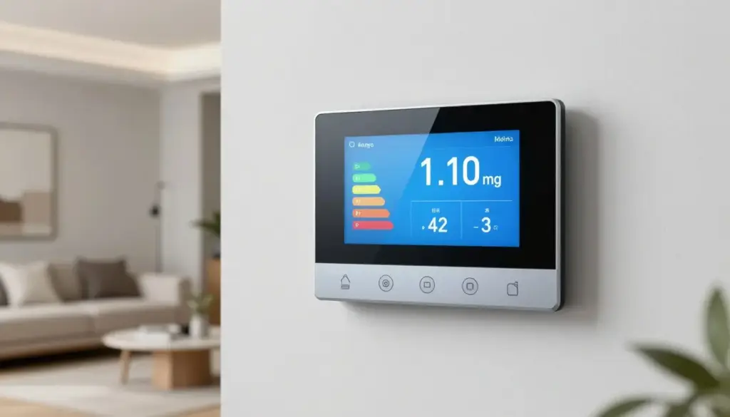 Energieeffiziente Klimatechnik moderne Steuerung im Smart Home