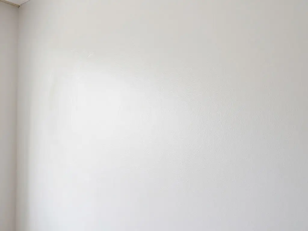 Fertig gespachtelte Trockenbauwand bereit für Anstrich Stuhr