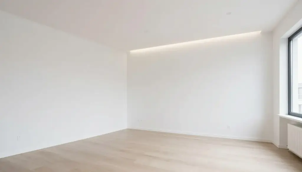 Fertiggestellter Trockenbau Raum Hamburg modern