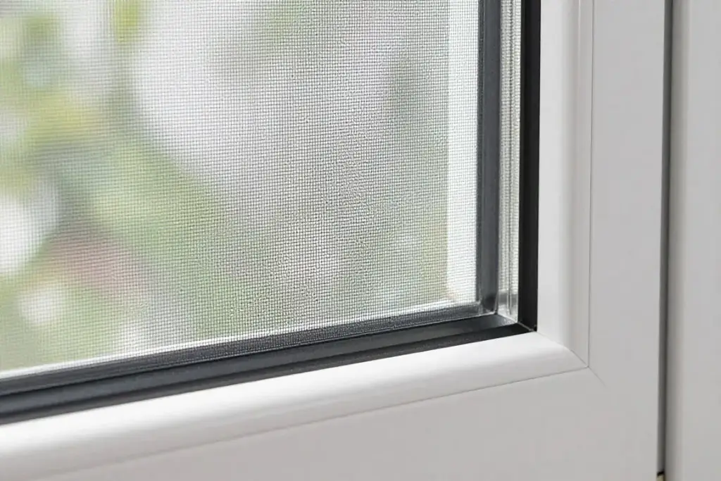 Insektenschutzgitter an Fenster für ungestörtes Lüften im Sommer Hude