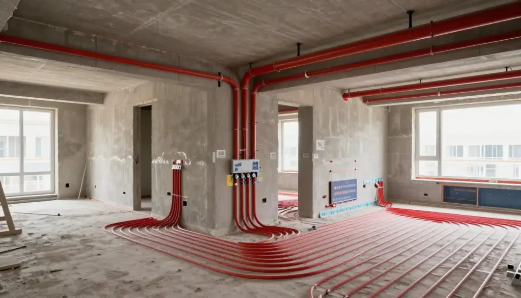 Komplette SHK Installation in Neubau