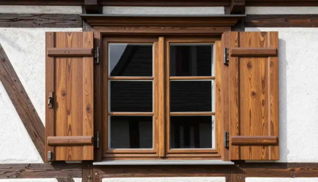 Kunststofffenster in Holzdekor-Optik