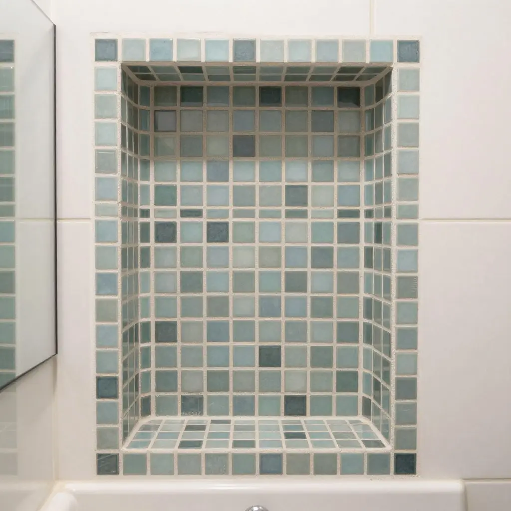 Mosaikfliesen im Badezimmer