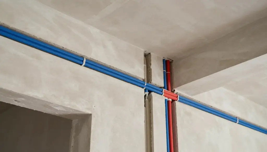 Planung von Elektroleitungen in Trockenbauwand