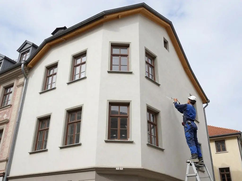 Sanierungsprojekt mit Trockenbau in Altbau, Kombination alter und neuer Bausubstanz