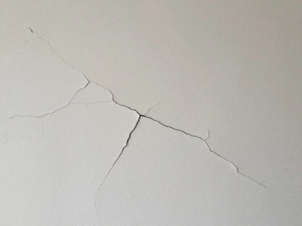Schadensbild Risse im Putz durch falsche Materialwahl