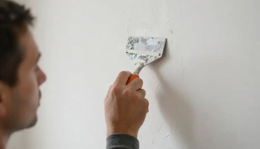 Spachtelarbeiten an Wand in Rotenburg