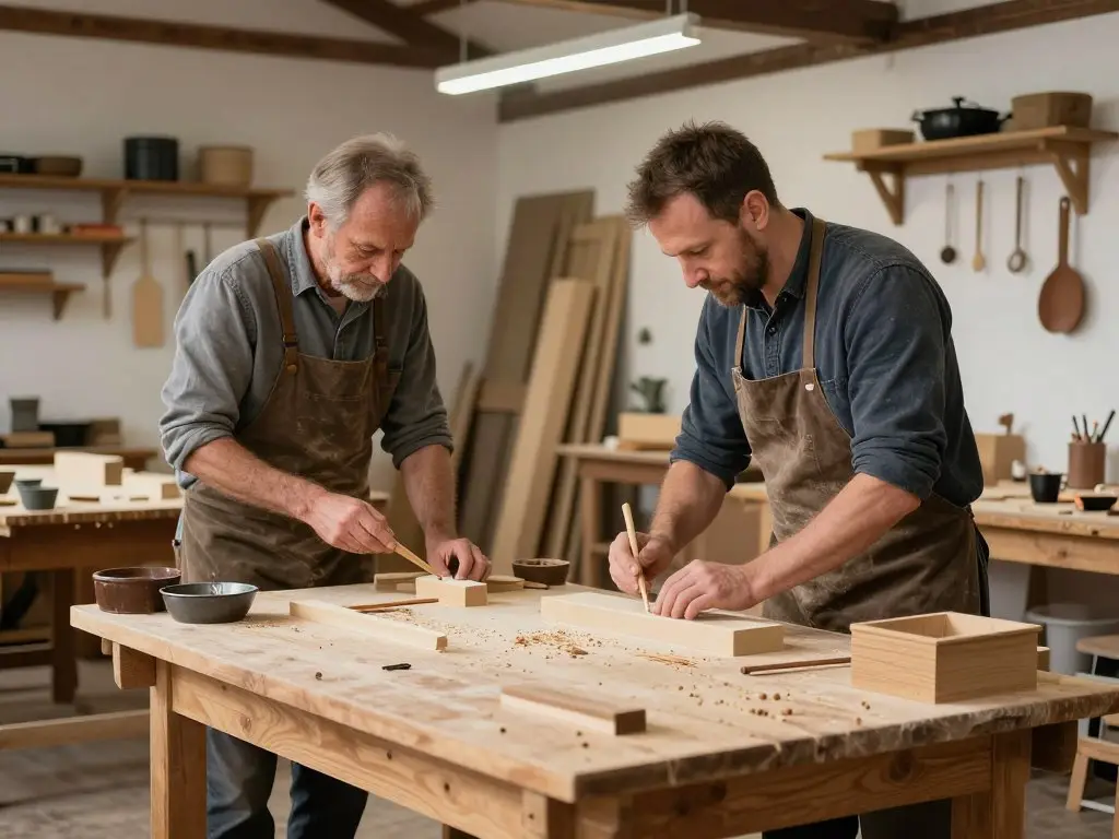 Traditioneller Handwerksbetrieb in Norddeutschland mit regionaler Verankerung