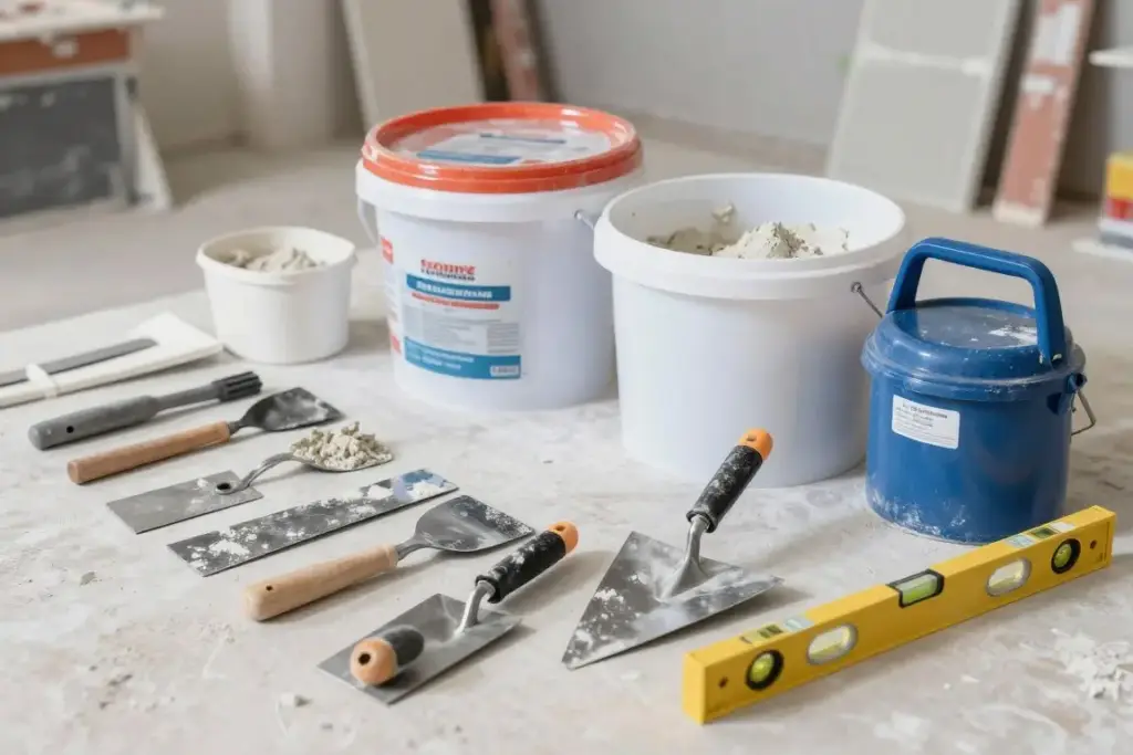 Verputzer-Materialien und Werkzeuge für Arbeiten in Oldenburg