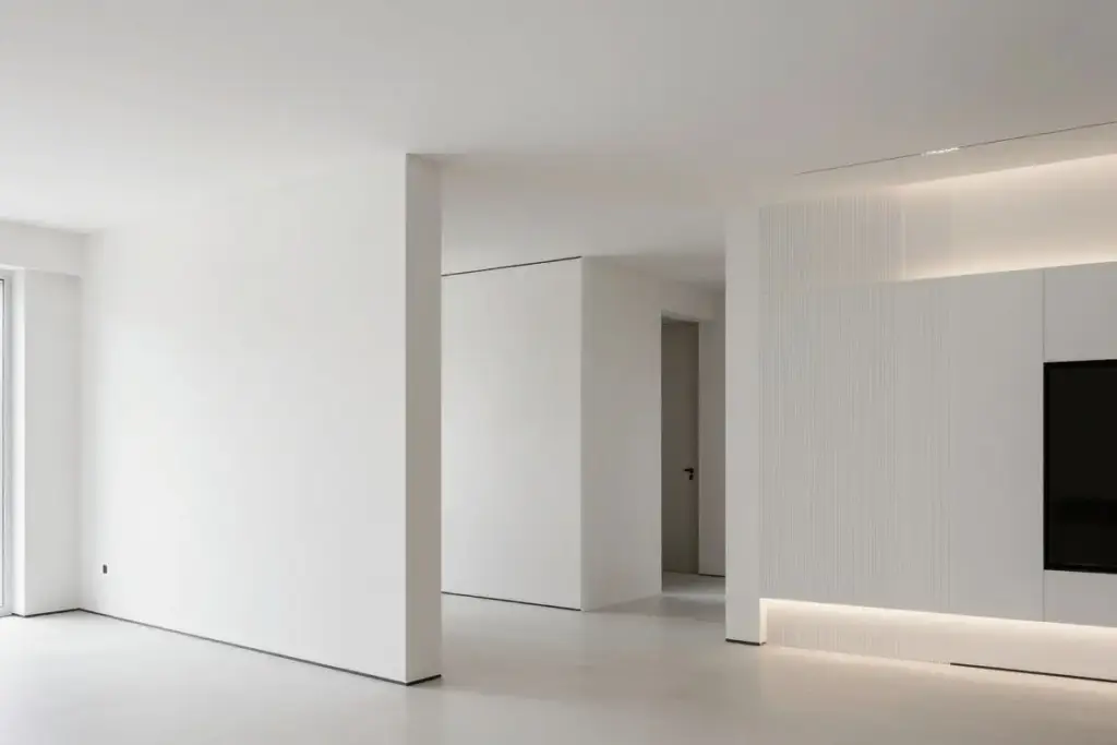 Verschiedene Trockenbau-Anwendungen in modernem Wohnraum