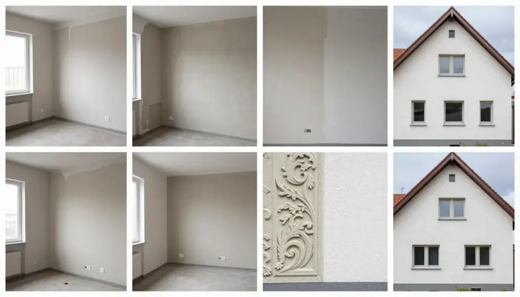 Verschiedene Verputzarbeiten Beispiele Rotenburg