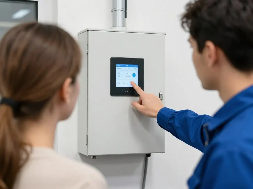 Wärmepumpe Inbetriebnahme Bremervörde Einweisung Kunde